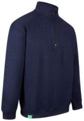 Recyclable Quarter Zip Sweatshirt